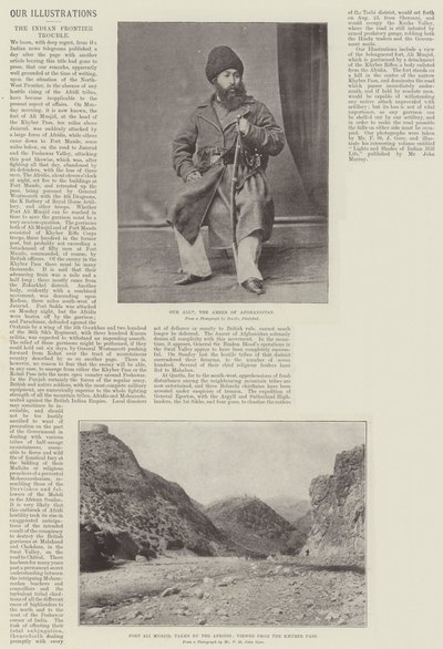 The Indian Frontier Trouble by English Photographer
