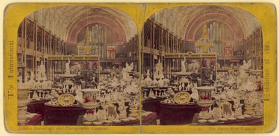 The International Exhibition of 1862: The north west transept by English Photographer