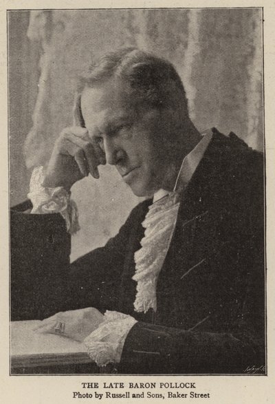 The Late Baron Pollock by English Photographer