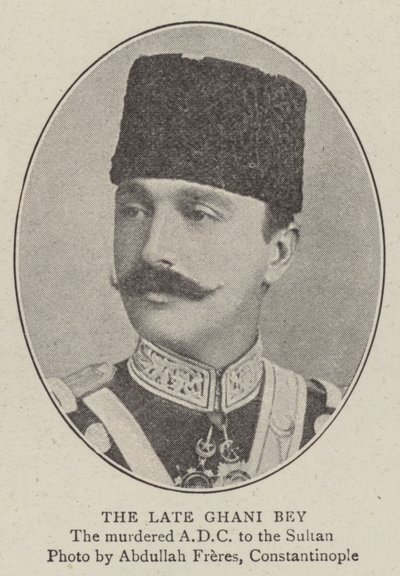 The Late Ghani Bey by English Photographer