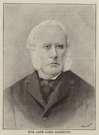 The Late Lord Hammond by English Photographer
