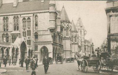 The Law Courts, London by English Photographer