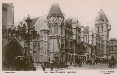 The Law Courts, London by English Photographer