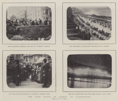The Lord Mayor of London at Scarborough by English Photographer