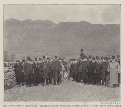 The Manchester Waterworks, Opening the New Road Round Thirlmere by the Mayor of Manchester by English Photographer