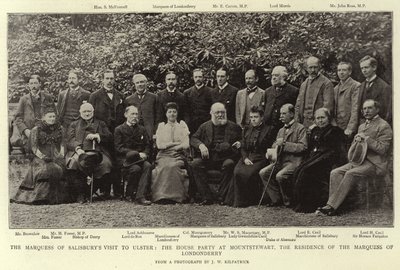 The Marquess of Salisbury