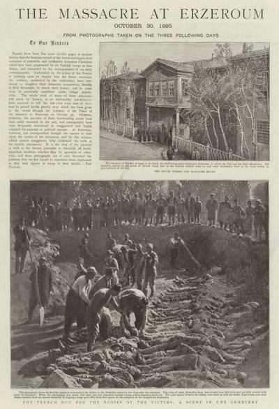 The Massacre at Erzeroum by English Photographer