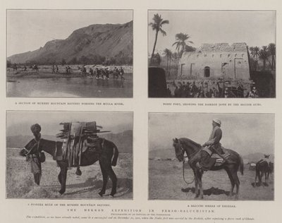 The Mekran Expedition in Perso-Baluchistan by English Photographer