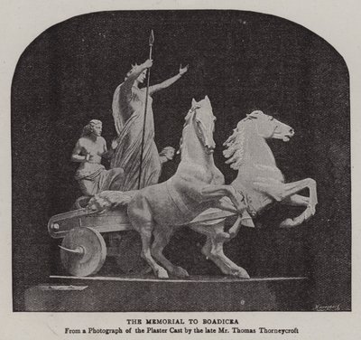 The Memorial to Boadicea by English Photographer
