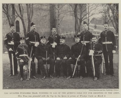 The Munster Fusiliers Team, Winners in 1895 of the Queen