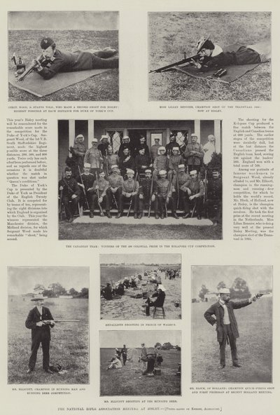 The National Rifle Association Meeting at Bisley by English Photographer