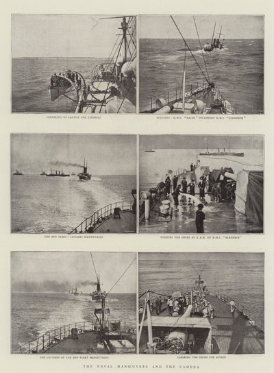 The Naval Manoeuvres and the Camera by English Photographer
