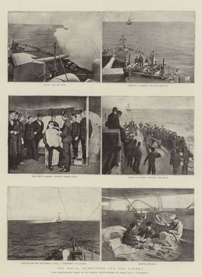 The Naval Manoeuvres and the Camera by English Photographer