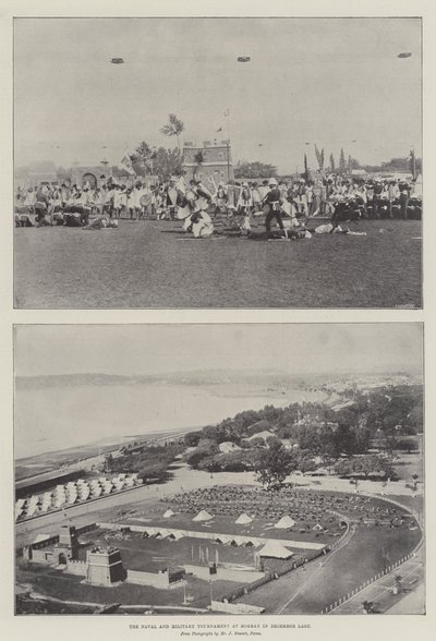 The Naval and Military Tournament at Bombay in December last by English Photographer