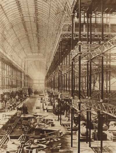The Nave from the North end, Commencement of Montis Fountain by English Photographer