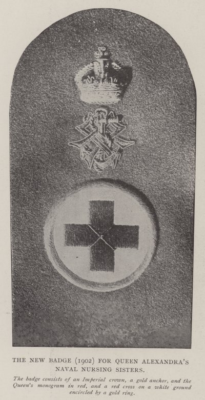 The New Badge (1902) for Queen Alexandra