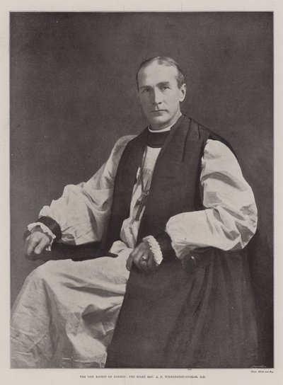The New Bishop of London, the Right Reverend A F Winnington-Ingram, DD by English Photographer