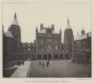 The New Buildings of the General Hospital, Birmingham by English Photographer