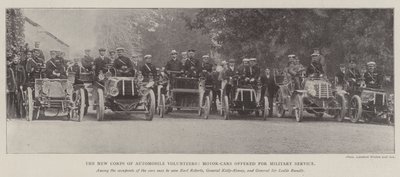 The New Corps of Automobile Volunteers, Motor-Cars offered for Military Service by English Photographer