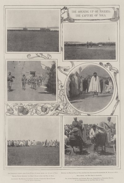 The Opening up of Nigeria, the Capture of Yola by English Photographer