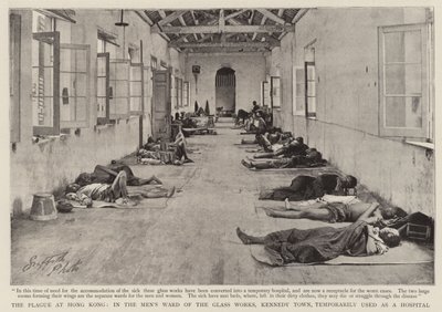 The Plague at Hong Kong, in the Men