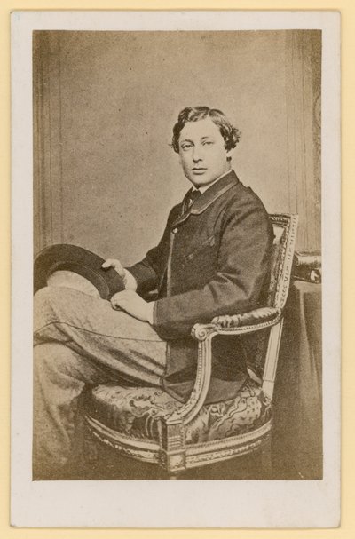 The Prince of Wales, future King Edward VII by English Photographer