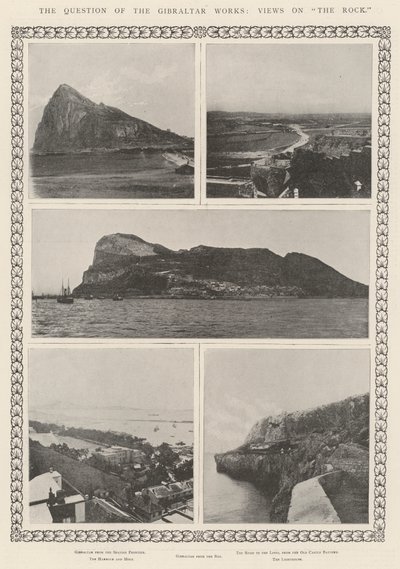 The Question of the Gibraltar Works, Views on The Rock by English Photographer