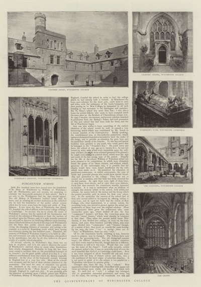 The Quincentenary of Winchester College by English Photographer