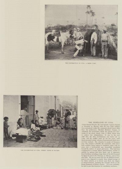 The Rebellion in Cuba by English Photographer