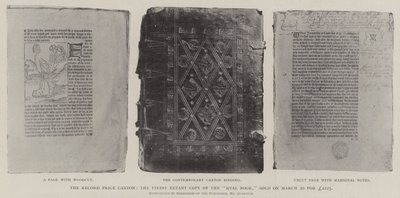 The Record Price Caxton, the Finest Extant Copy of the Ryal Book, sold on 20 March for £2225 by English Photographer