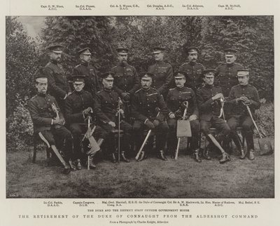 The Retirement of the Duke of Connaught from the Aldershot Command by English Photographer