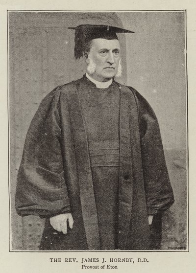 The Reverend James J Hornby, DD by English Photographer