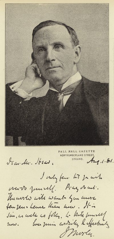 John Morley, MP by English Photographer