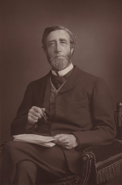 The Right Honourable A W Peel by English Photographer