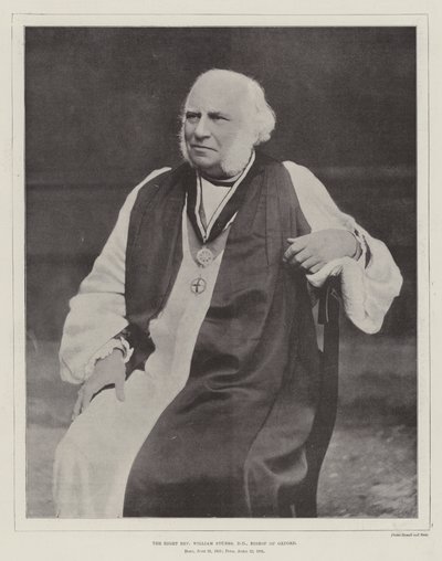 The Right Reverend William Stubbs, Bishop of Oxford by English Photographer