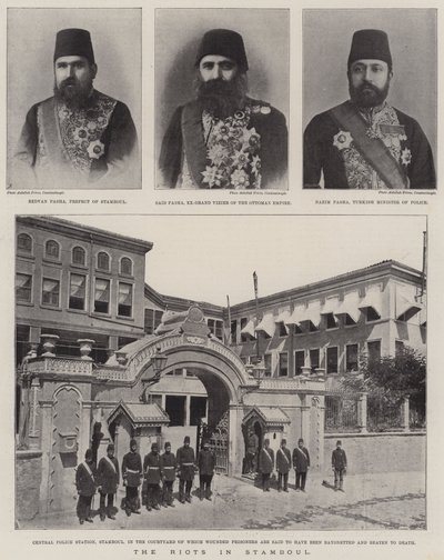 The Riots in Stamboul by English Photographer