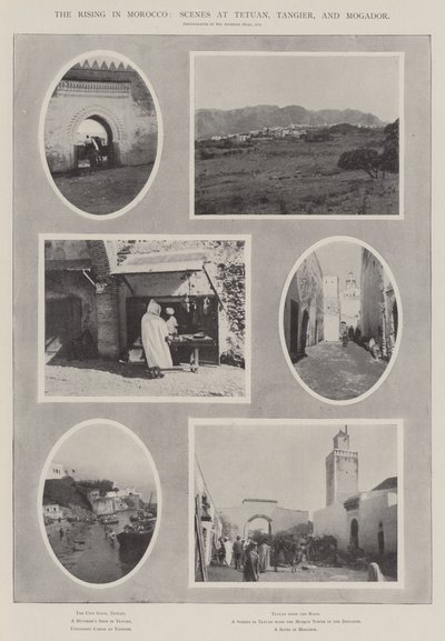 The Rising in Morocco, Scenes at Tetuan, Tangier, and Mogador by English Photographer