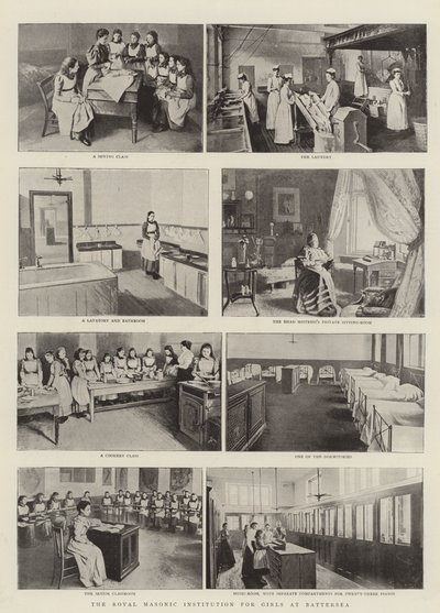 The Royal Masonic Institution for Girls at Battersea by English Photographer