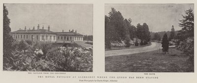 The Royal Pavilion at Aldershot where the Queen has been staying by English Photographer
