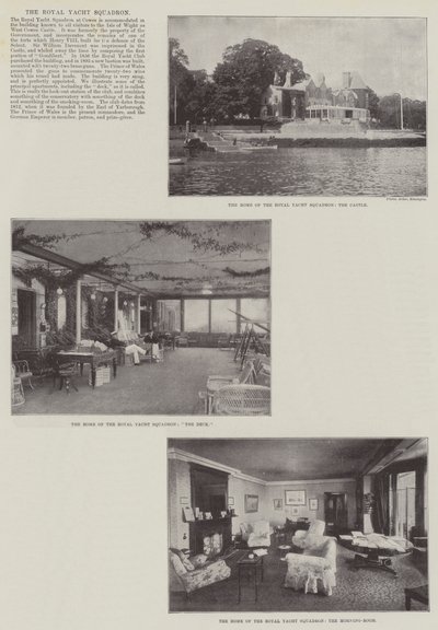 The Royal Yacht Squadron by English Photographer