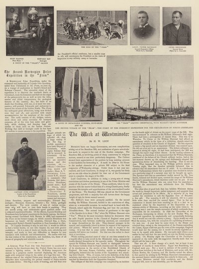 The Second Norwegian Polar Expedition in the Fram by English Photographer
