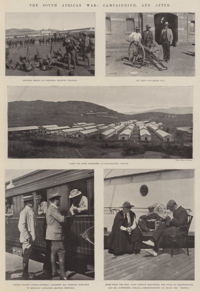The South African War, Campaigning, and After by English Photographer