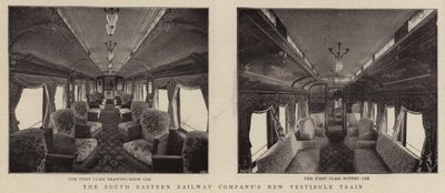 The South Eastern Railway Companys New Vestibule Train by English Photographer
