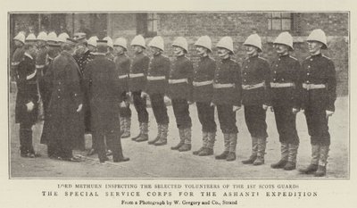 The Special Service Corps for the Ashanti Expedition by English Photographer
