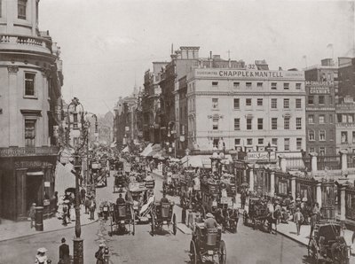 The Strand, from near Charing Cross, looking East by English Photographer