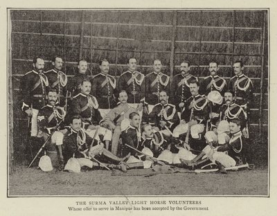 The Surma Valley Light Horse Volunteers by English Photographer