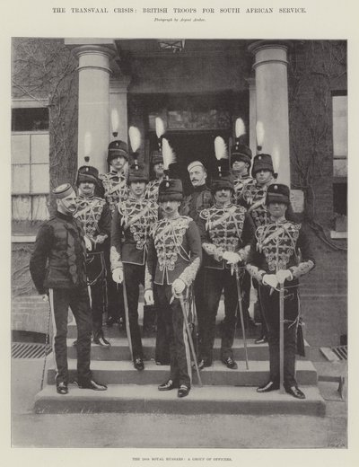 The Transvaal Crisis, British Troops for South African Service by English Photographer