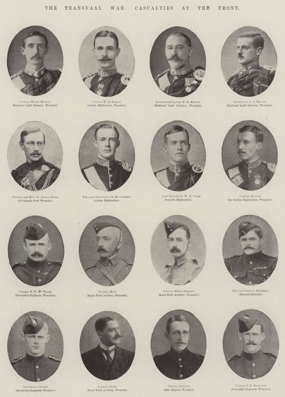 The Transvaal War, Casualties at the Front by English Photographer