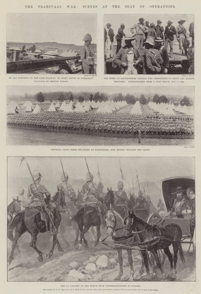 The Transvaal War, Scenes at the Seat of Operations by English Photographer