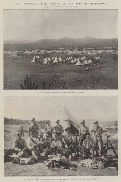 The Transvaal War, Scenes at the Seat of Operations by English Photographer